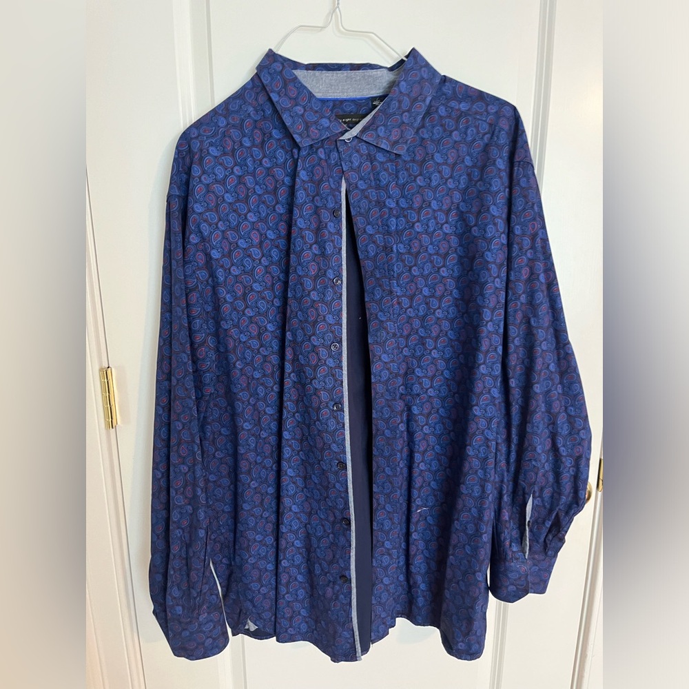 NEW mens twenty eight degrees classic button down in size 2XL